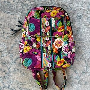 Vera Bradley Vibrant Floral Backpack